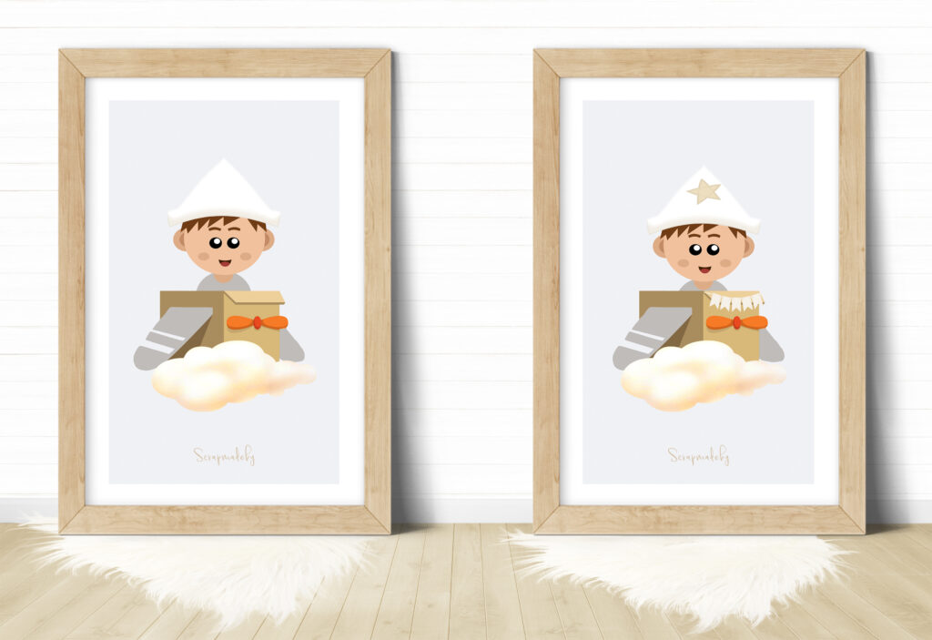 Design poster to boys