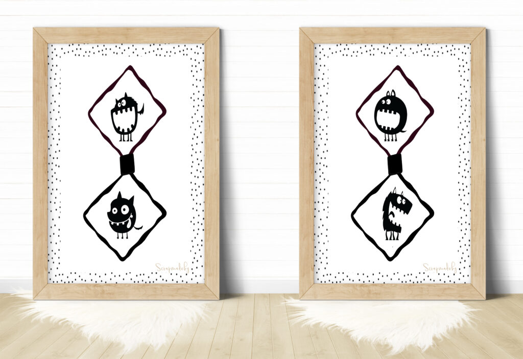 Design poster monster
