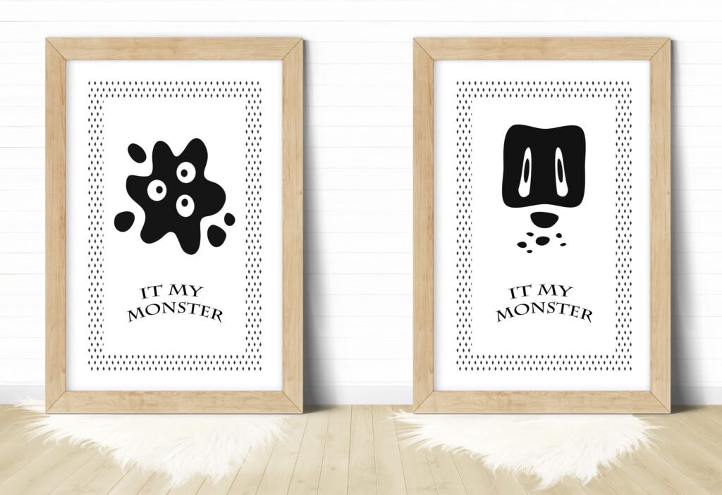 Design poster monster