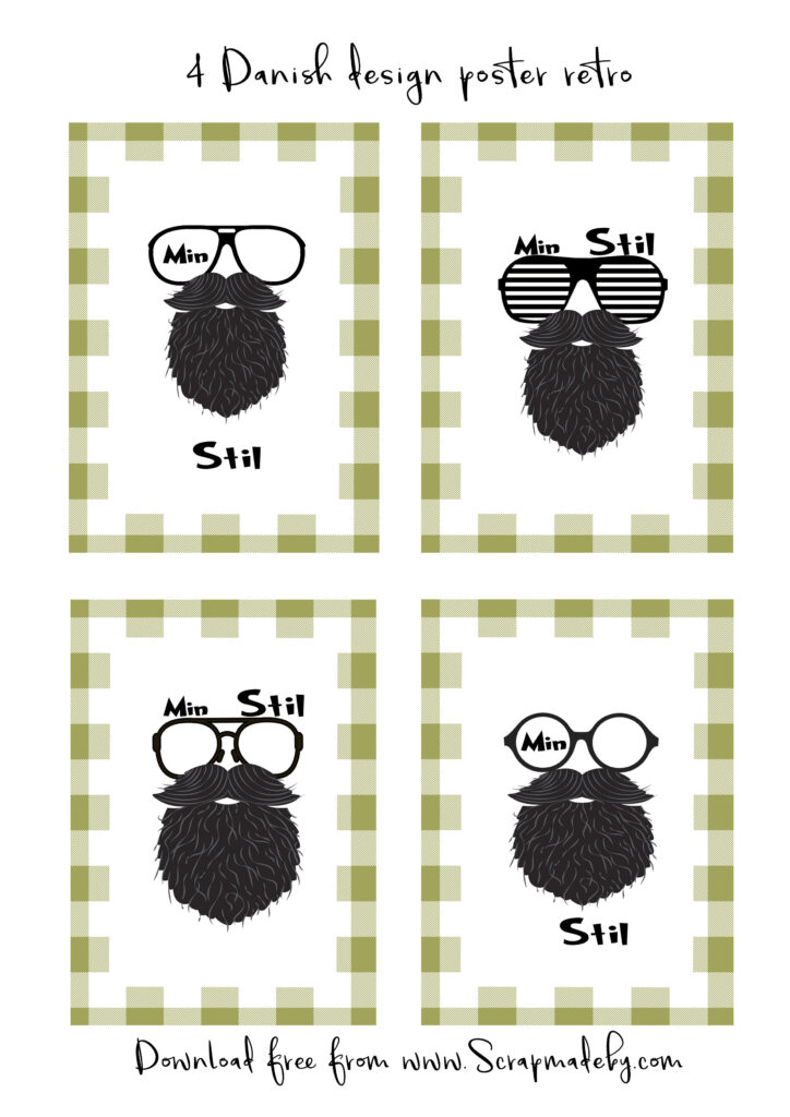 Design poster retro