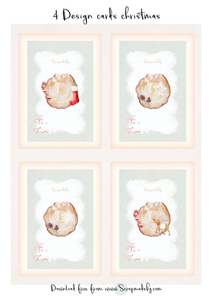 Design cards christmas
