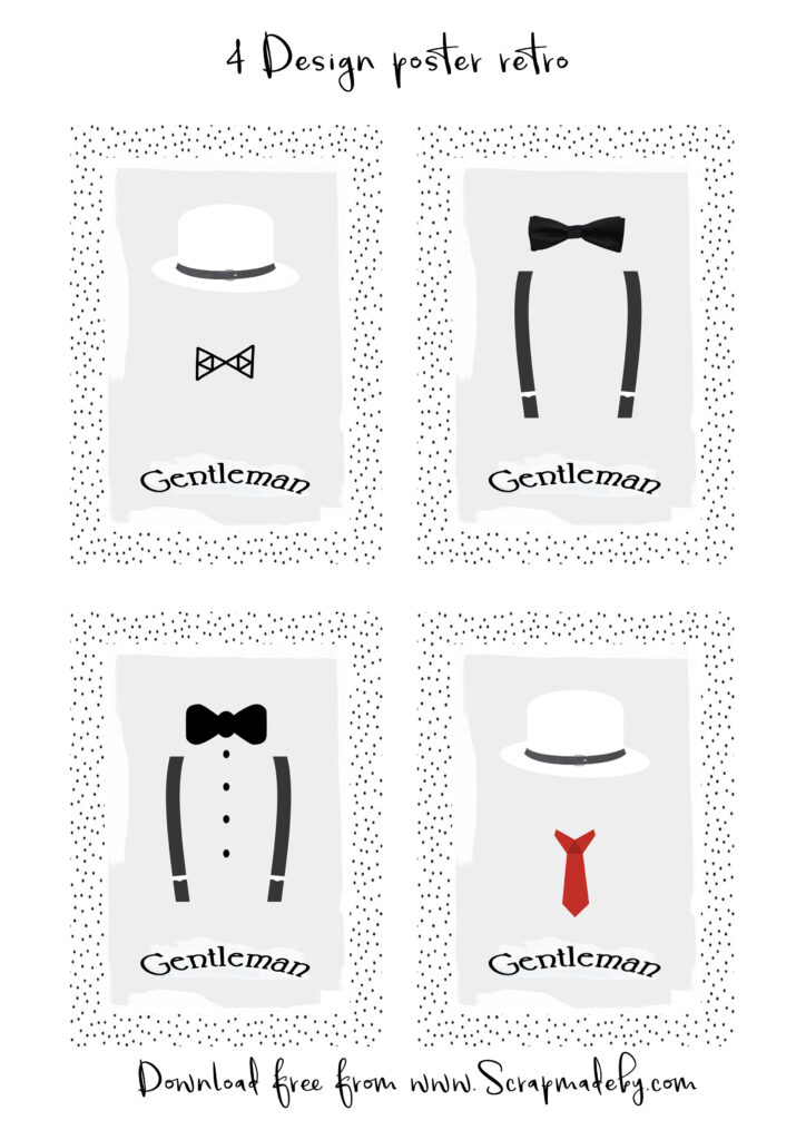 Design poster retro