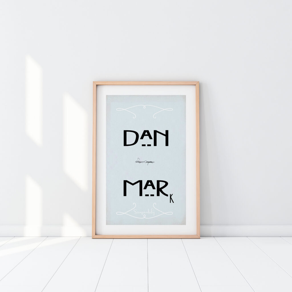 Danish design poster