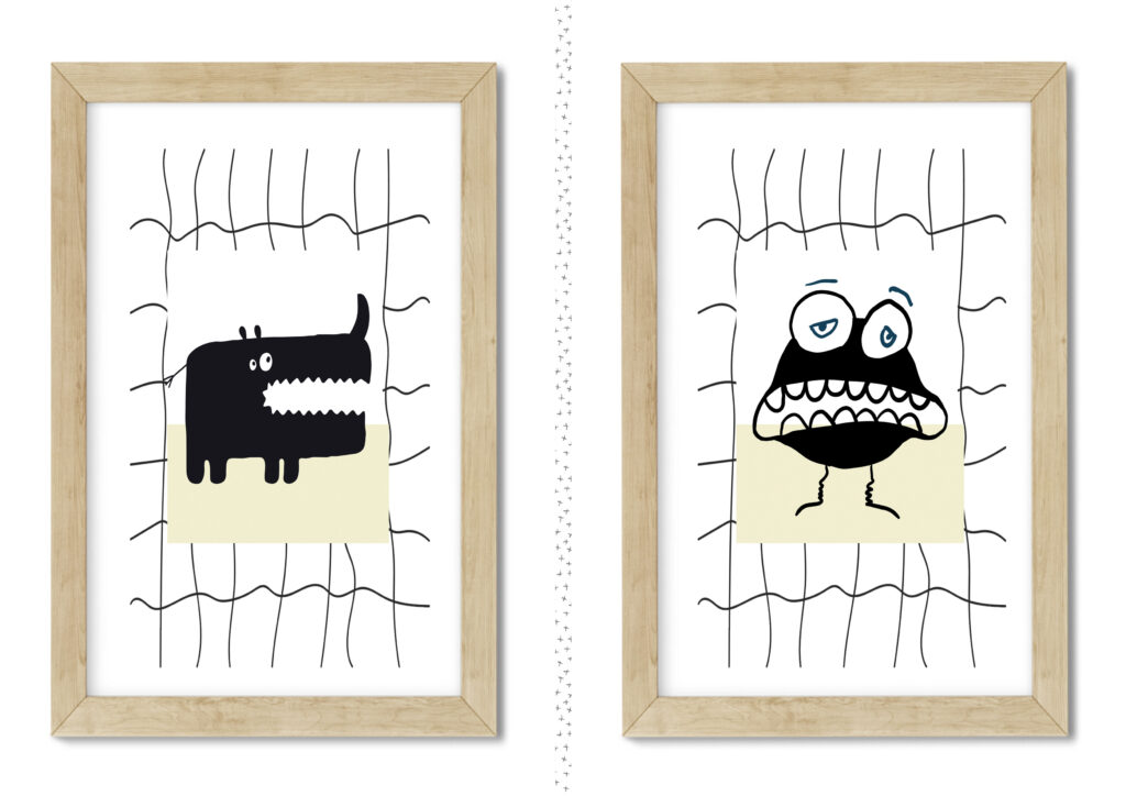 Design poster monster