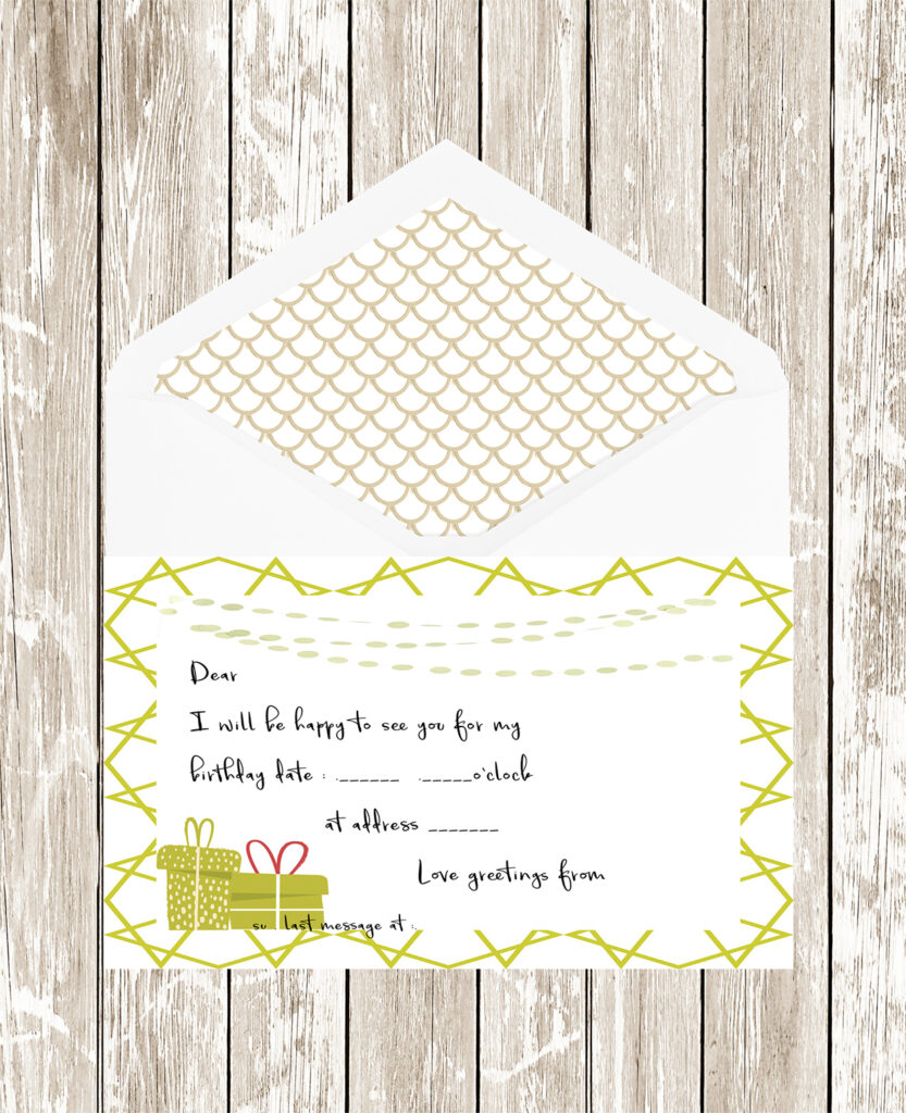 Design invitation cards
