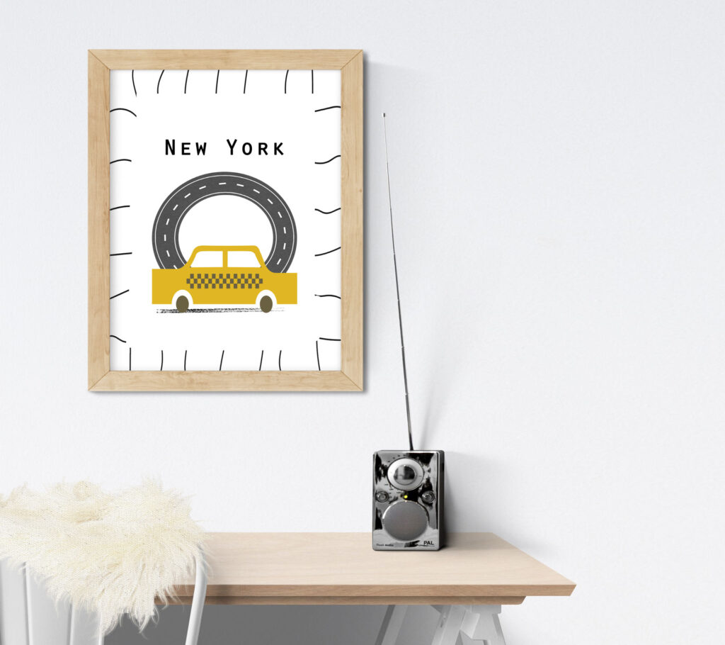 Design poster retro