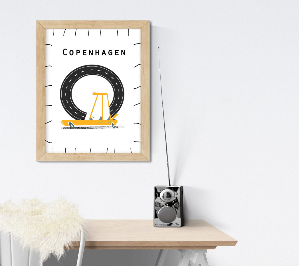 Danish posters retro