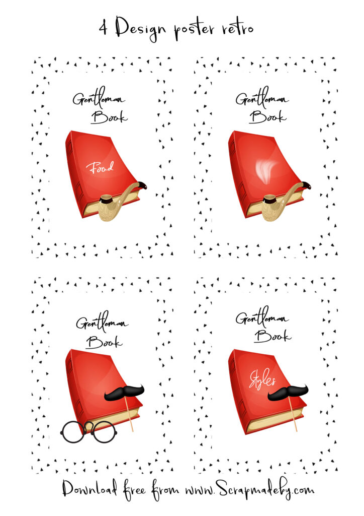 Design poster retro