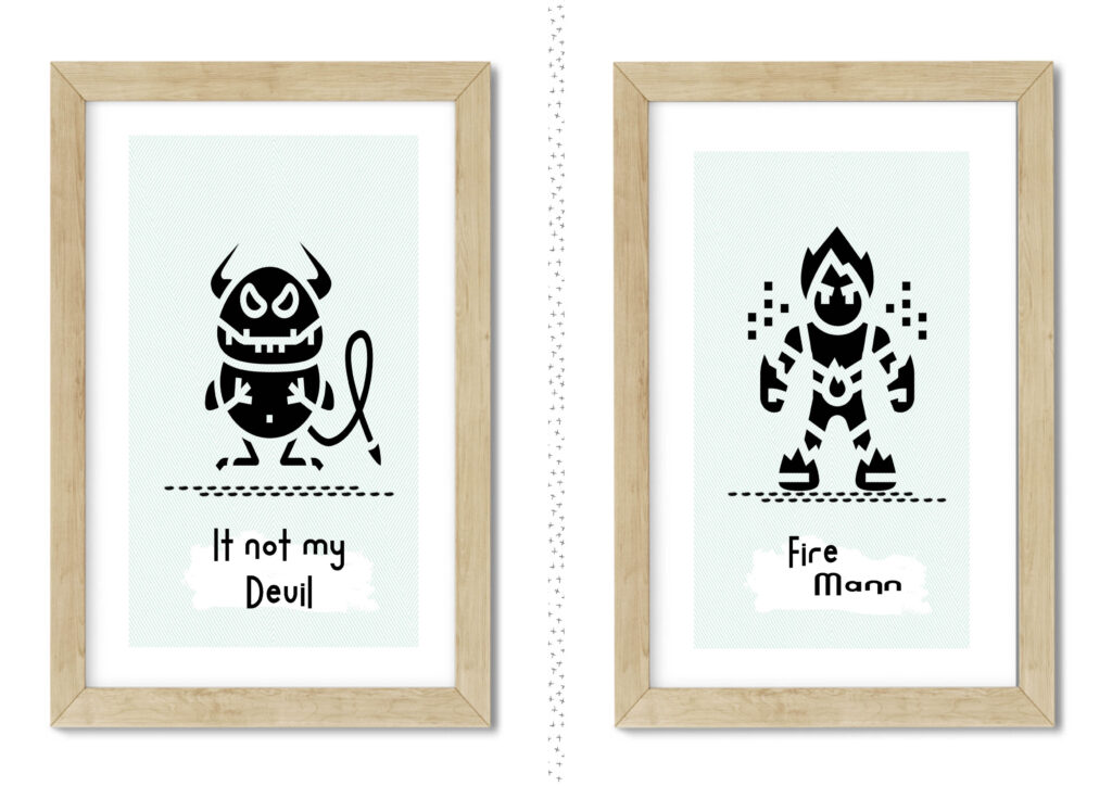 Design poster monster