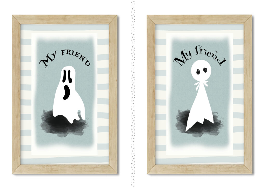 Design poster halloween