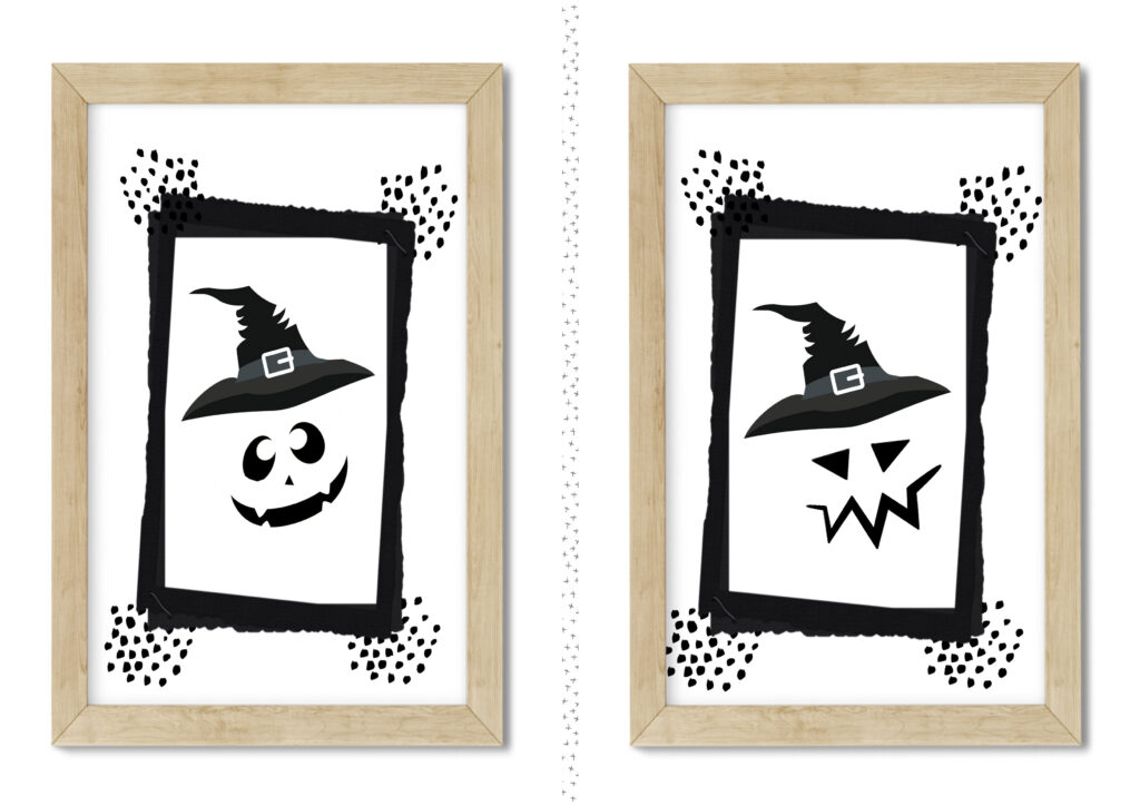Design poster halloween