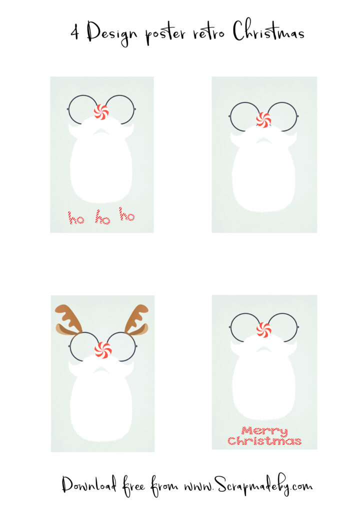Design poster christmas