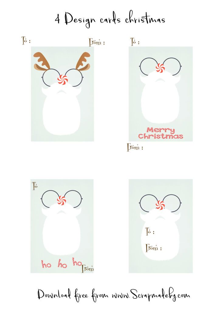 Design cards christmas