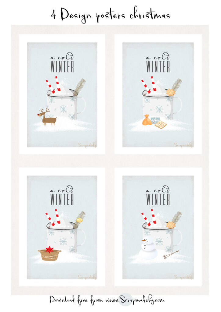 Design poster christmas