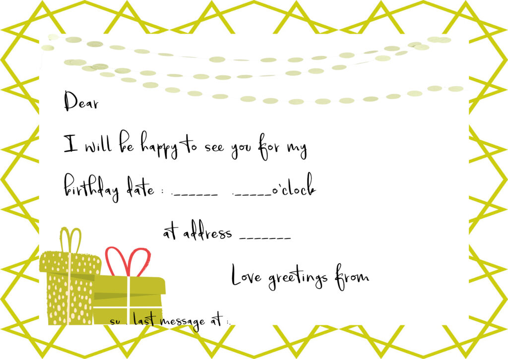 Design invitation cards