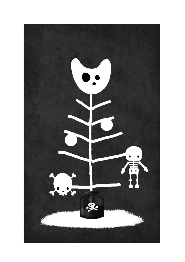 Design poster halloween