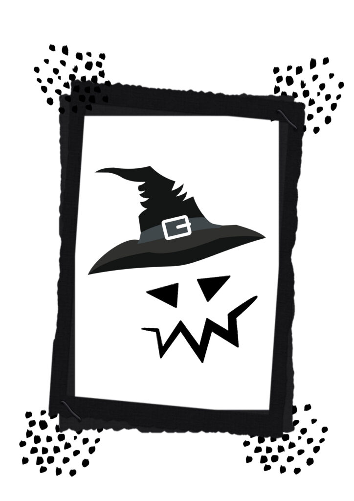Design poster halloween